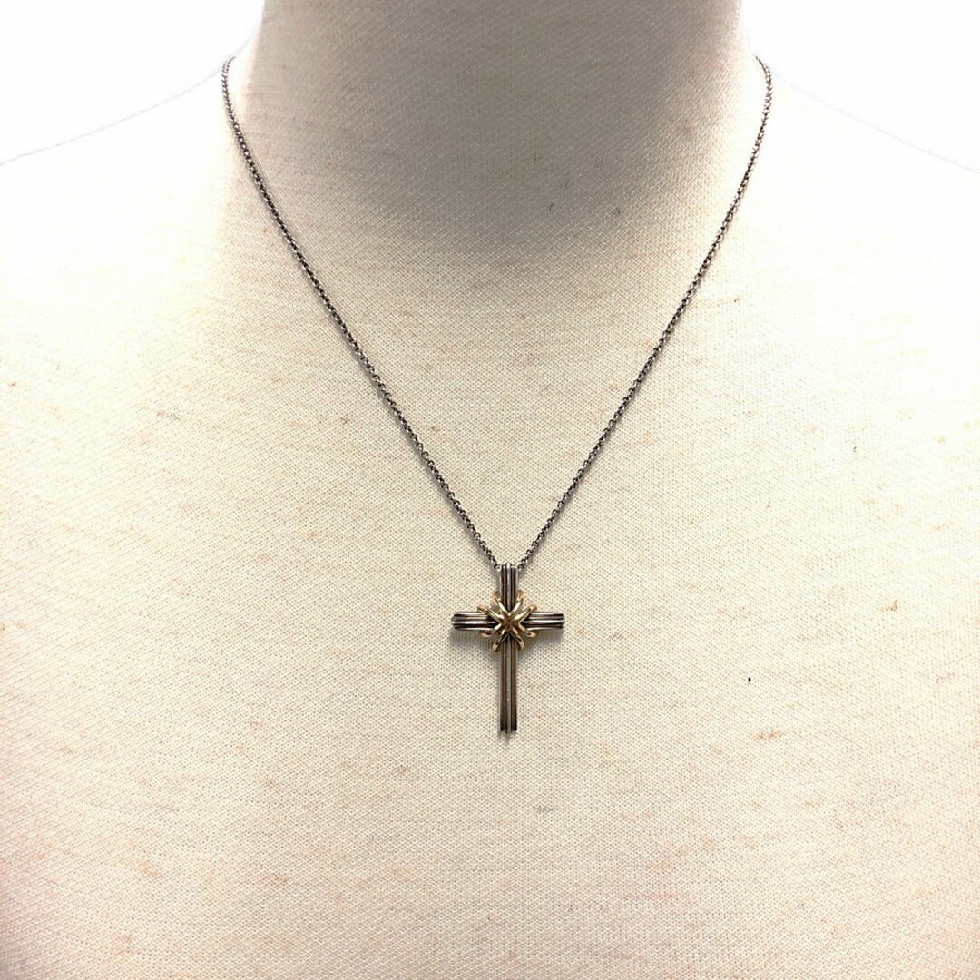 TIFFANY\u0026Co.シルバー ティファニー ネックレス クロス十字架