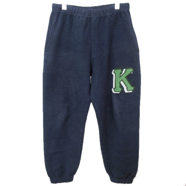 ケンゾー VARSITY JOGGING TROUSERS フリースパンツ M オシャレ 51.0