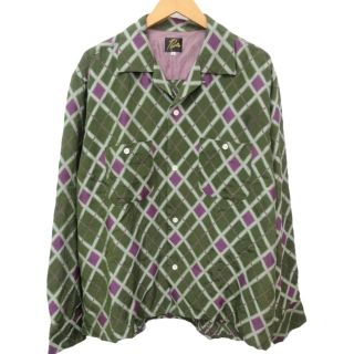 ニードルス(Needles)のニードルス Needles 22AW ONE-UP SHIRT アーガイル柄 L(シャツ)