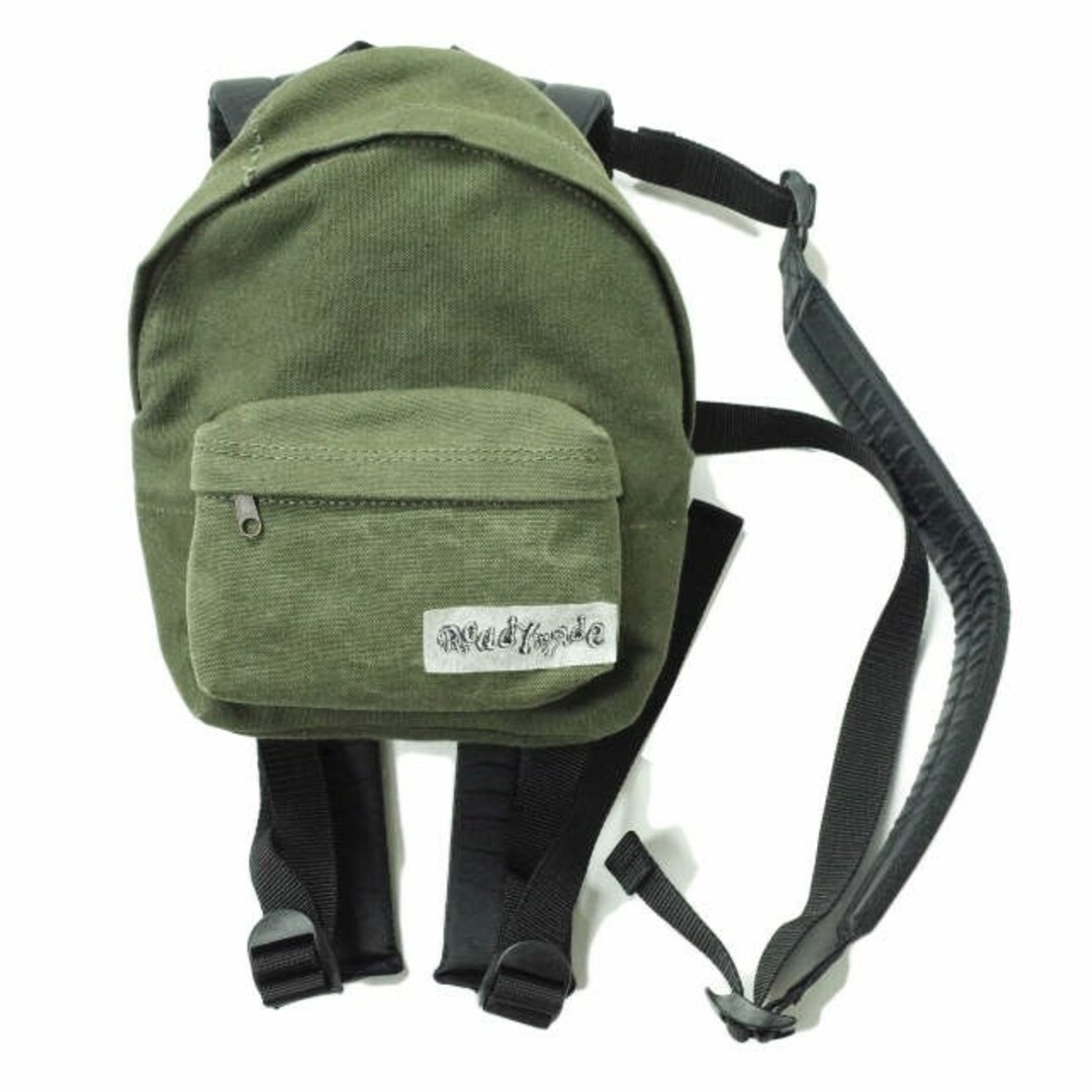 READYMADE レディメイド 日本製 BACKPACK NANO バックパック ナノ VINTAGE US ARMY テントシェル RE-CO-KH-NC-00-224 KHAKI リメイク 再構築 リュック デイパック カバン【新古品】【READYMADE】