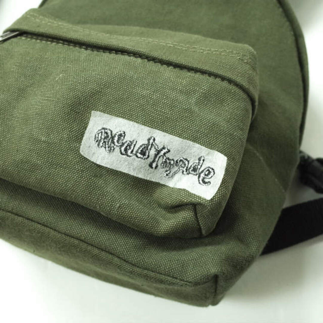 READYMADE レディメイド 日本製 BACKPACK NANO バックパック ナノ VINTAGE US ARMY テントシェル RE-CO-KH-NC-00-224 KHAKI リメイク 再構築 リュック デイパック カバン【新古品】【READYMADE】