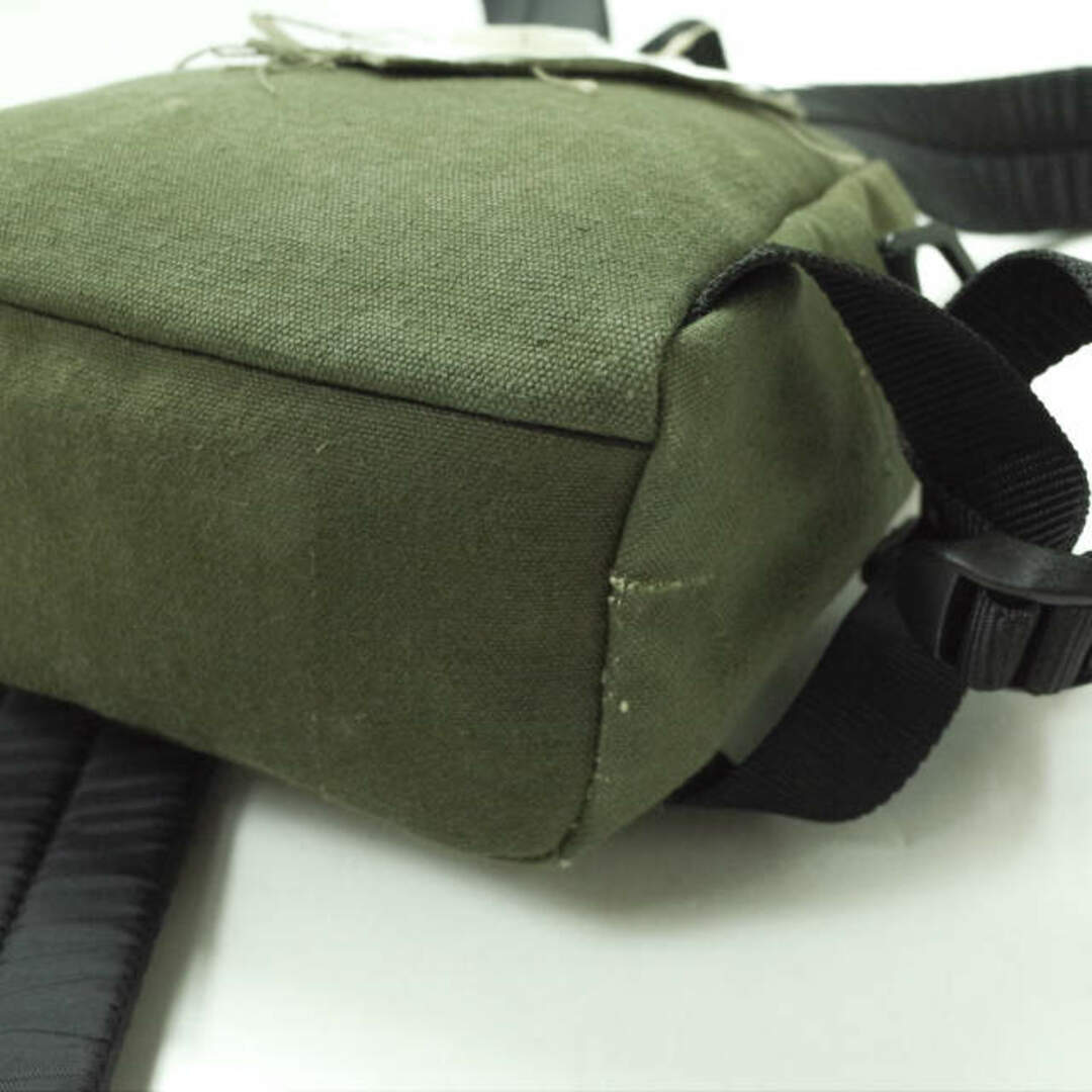 READYMADE(レディメイド)のREADYMADE レディメイド 日本製 BACKPACK NANO バックパック ナノ VINTAGE US ARMY テントシェル RE-CO-KH-NC-00-224 KHAKI リメイク 再構築 リュック デイパック カバン【新古品】【中古】【READYMADE】 メンズのバッグ(バッグパック/リュック)の商品写真