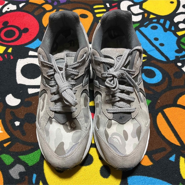 ひし型 APE BAPE KAWS New Balance 2002R 27.5cm - 通販 - ipops.pe