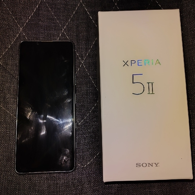 Xperia(エクスペリア)のSONY XPERIA 5 II NA グレー XQ-AS42/H2JPCX1 スマホ/家電/カメラのスマートフォン/携帯電話(スマートフォン本体)の商品写真