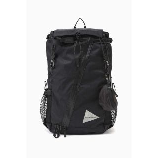 アンドワンダー(and wander)の新品未使用〈and wander〉X-Pac 30L backpack ブラック(バッグパック/リュック)