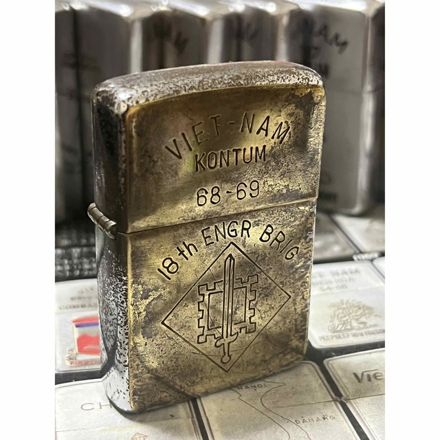 【ベトナムZIPPO】本物 1968年製ベトナムジッポー「スヌーピー」