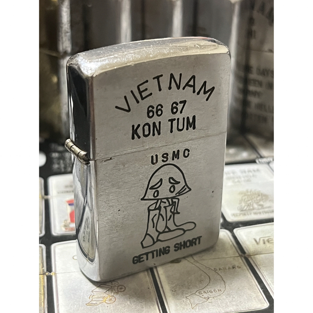 柔らかい 【ベトナムZIPPO】本物 1967年製ベトナムジッポー