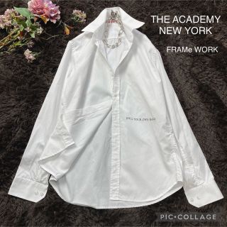 フレームワーク(FRAMeWORK)の【THE ACADEMY NEW YORK】刺繍ロゴレギュラーシャツ(シャツ/ブラウス(長袖/七分))