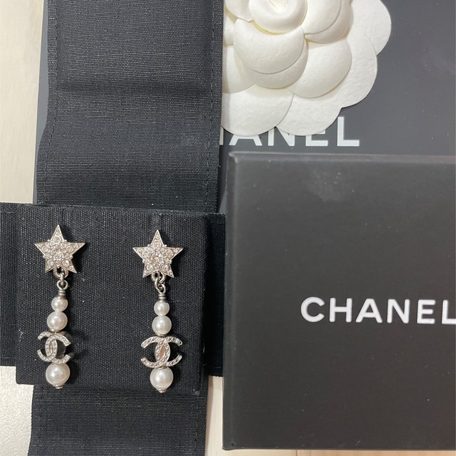 CHANEL - 【CHANEL】 美品 イヤリングの通販 by あんな♡'s shop