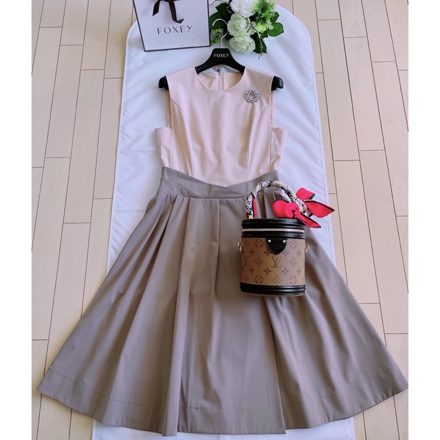 FOXEY 2020年Lady Bouquet ワンピース40極美品 Rene www