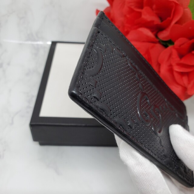 未使用に近い】 GUCCI グッチ 定期入れ カードケース パスケース
