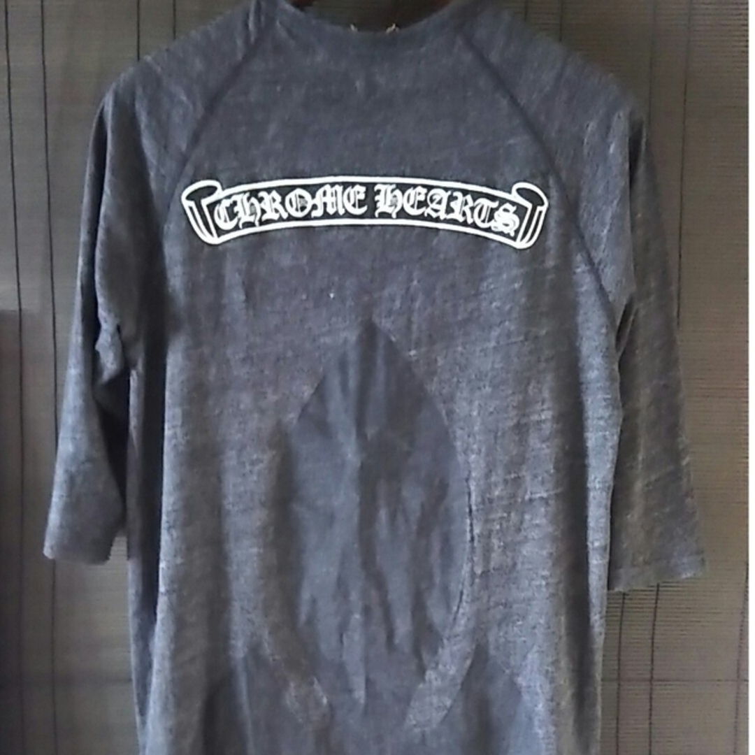 クロムハーツ CHROME HEARTS ロングTシャツ ビッグフレアニー 七分