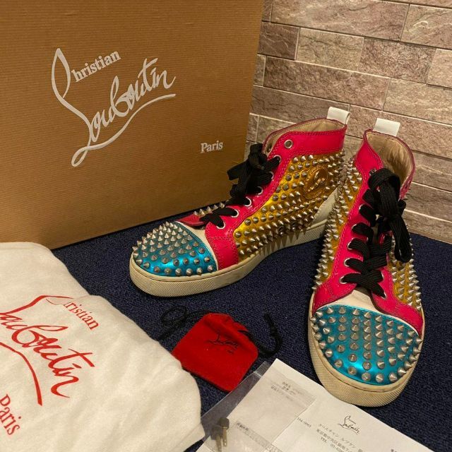 定価11万円 レシート付 Christian Louboutin スニーカー | フリマアプリ ラクマ