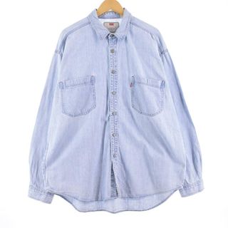 リーバイス(Levi's)の古着 リーバイス Levi's 長袖 デニムシャツ メンズXL /eaa311096(シャツ)