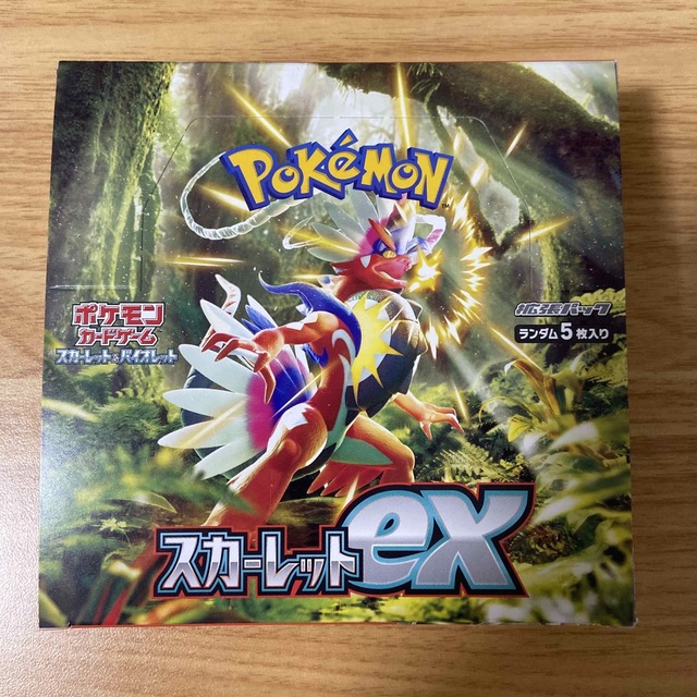 ポケモンカード スカーレットex 1ボックス シュリンク無しエンタメ