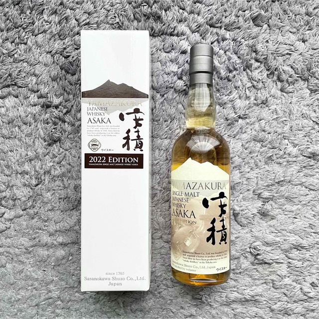 山桜 シングルモルト 安積 2022 エディション【限定品 未開封】 食品/飲料/酒の酒(ウイスキー)の商品写真