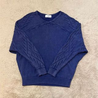 アズールバイマウジー(AZUL by moussy)のAZUL BY MOUSSY/ネイティブ柄ニットプルオーバー(ニット/セーター)