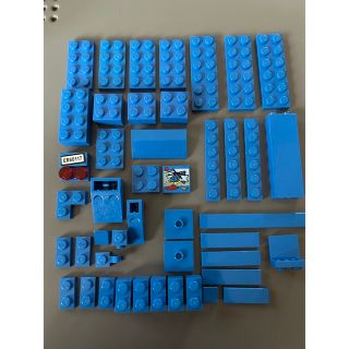 レゴ(Lego)のLEGO レゴ　青パーツ　小物　装備品　特殊パーツ　まとめ売り(積み木/ブロック)