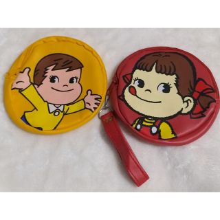 フジヤ(不二家)のペコちゃん　ポコちゃん　ポーチ　ビンテージ　美品(その他)