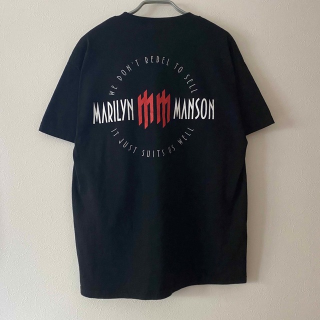 きゃりーぱみゅぱみゅ 着用 Marilyn Manson Tee L Tシャツ 4