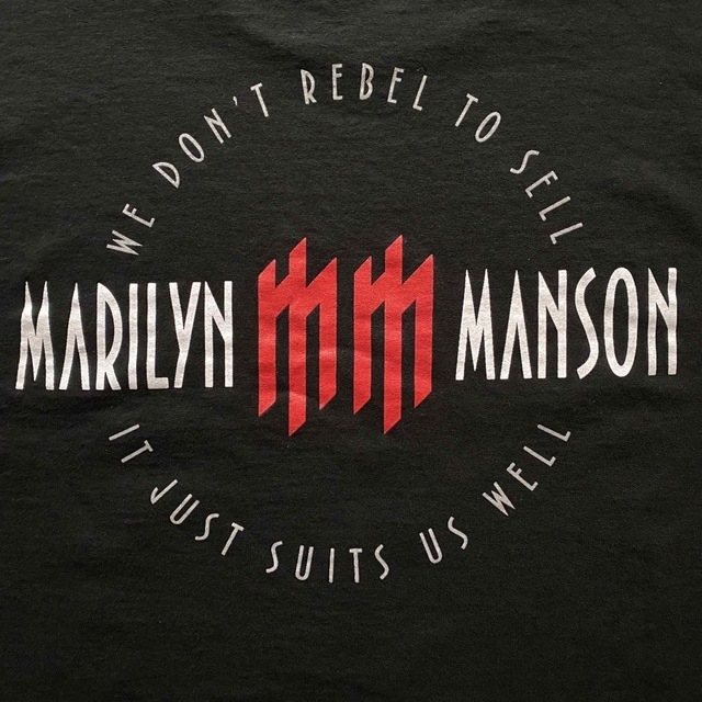 きゃりーぱみゅぱみゅ 着用 Marilyn Manson Tee L Tシャツ 5