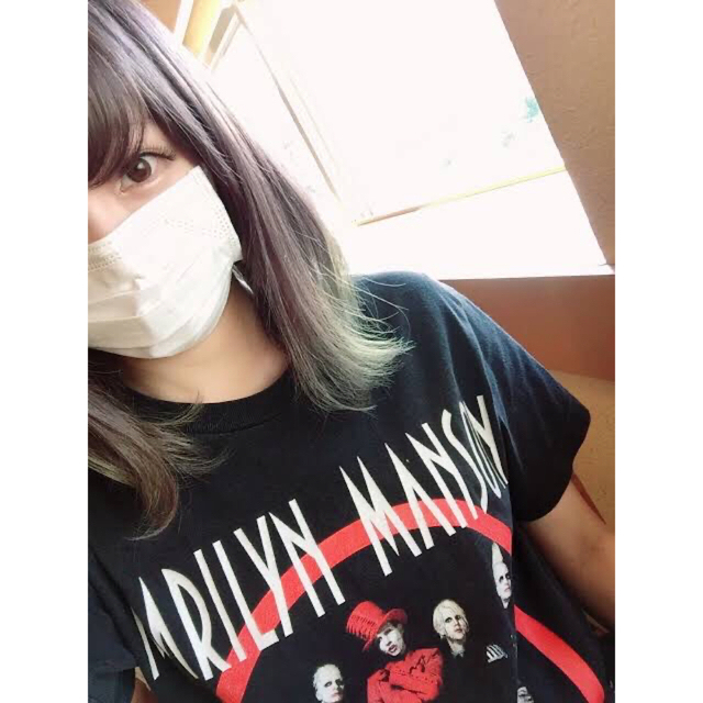 きゃりーぱみゅぱみゅ 着用 Marilyn Manson Tee L Tシャツ