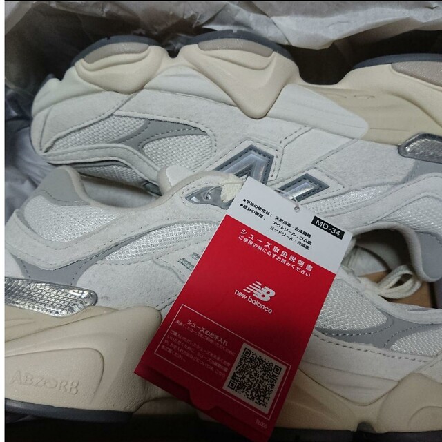 New Balance - ニューバランス U9060 ECA 24.5cm ホワイト グレーの