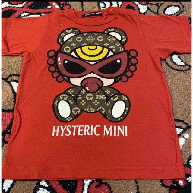 HYSTERIC MINI(ヒステリックミニ)の🌻🌻🌻83.モノグラム キッズ/ベビー/マタニティのキッズ服女の子用(90cm~)(Tシャツ/カットソー)の商品写真