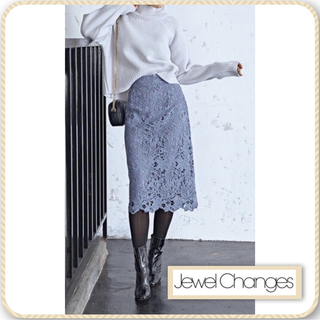 ジュエルチェンジズ(Jewel Changes)の美品 JewelChanges EMMEL REFINES タイトスカート(ひざ丈スカート)