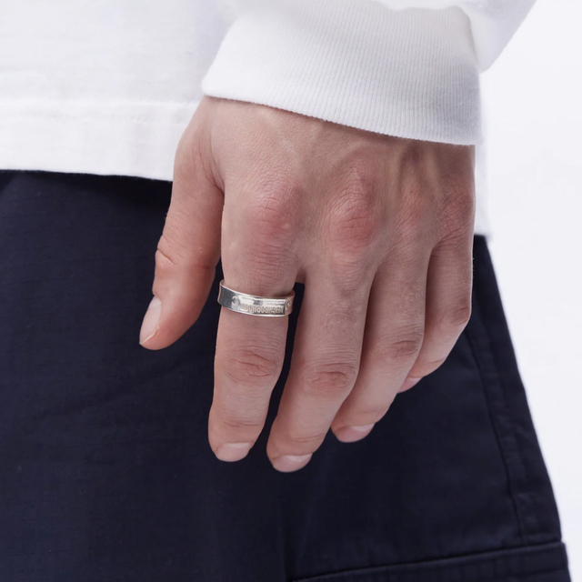 NEIGHBORHOOD(ネイバーフッド)のNEIGHBORHOOD 23ss SILVER PLAIN RING 17号 メンズのアクセサリー(リング(指輪))の商品写真