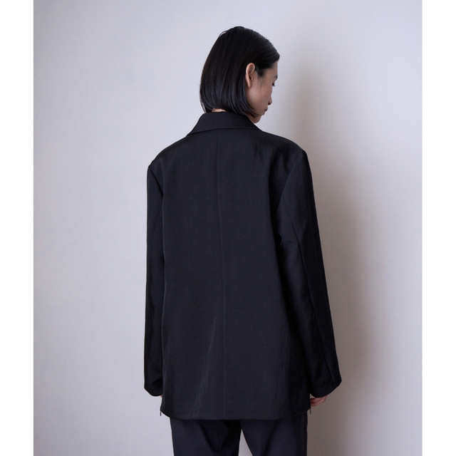 値下げ《新品未使用》enof twill slit jacket ブラック　M