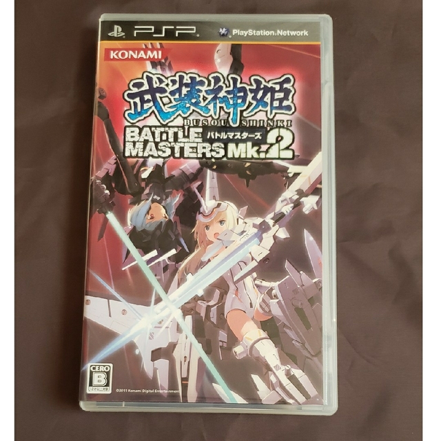 KONAMI(コナミ)の武装神姫 バトルマスターズMk.2 PSP エンタメ/ホビーのゲームソフト/ゲーム機本体(携帯用ゲームソフト)の商品写真