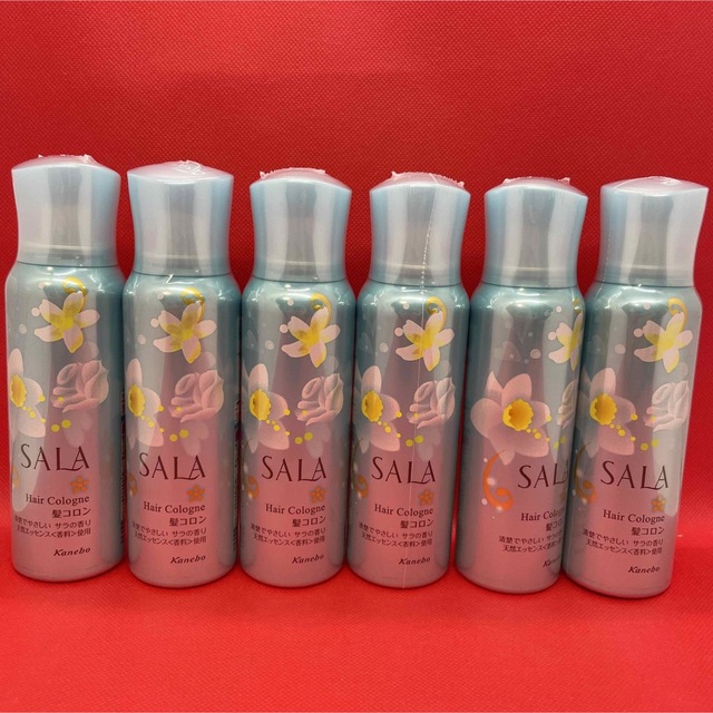 SALA サラ 髪コロンBサラの香り 80g×6本 agroci.ci