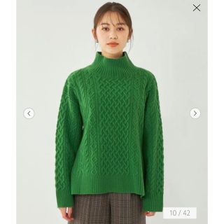 ユナイテッドアローズグリーンレーベルリラクシング(UNITED ARROWS green label relaxing)の今期！グリーンレーベルリラクシング　ハミルトン　ハイネックニットプルオーバー(ニット/セーター)