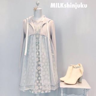 MILK - MILK アレンデール ドレス ワンピース パーカー 2点セット