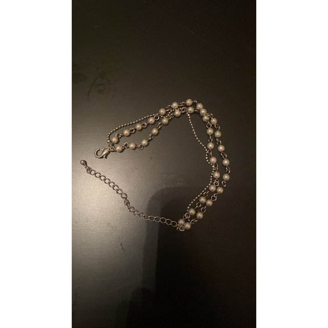 Jean-Paul GAULTIER(ジャンポールゴルチエ)のvintage perl silver chain bracelet メンズのアクセサリー(ブレスレット)の商品写真