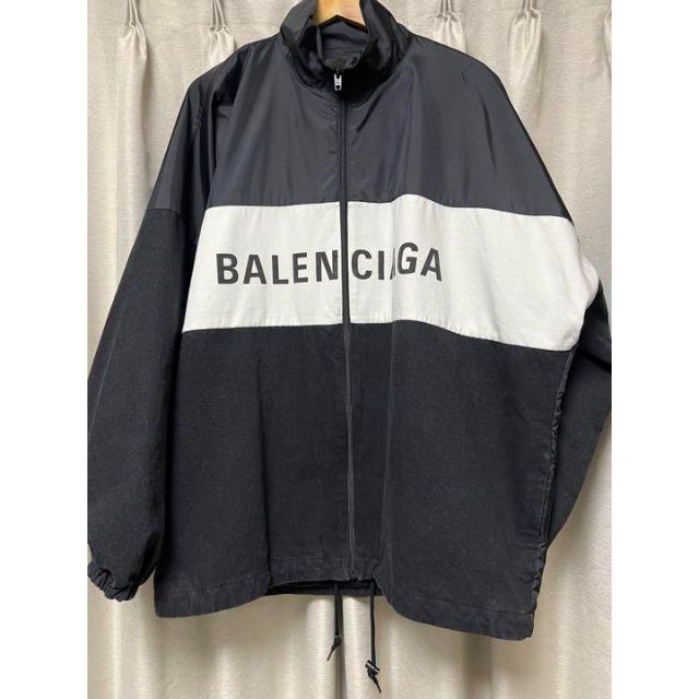 極美品】バレンシアガ ロゴナイロンジャケット www.ajyall.com