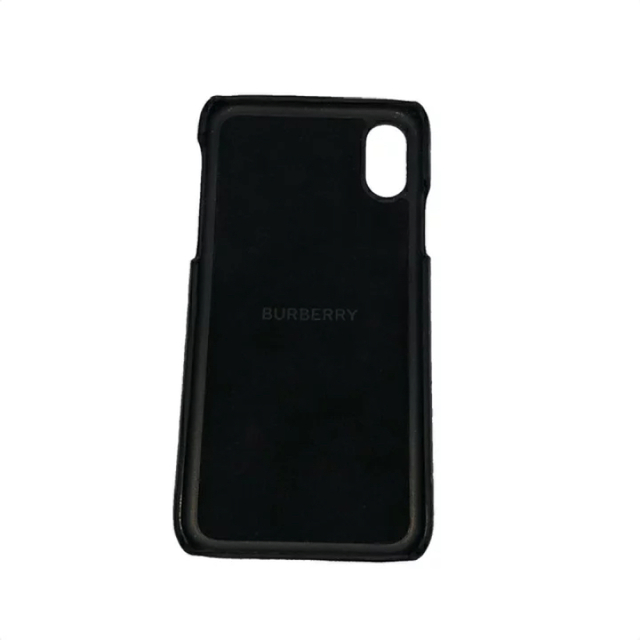 BURBERRY(バーバリー)のBURBERRY バーバリー iPhone X XS ケース モノグラム 中古 スマホ/家電/カメラのスマホアクセサリー(iPhoneケース)の商品写真