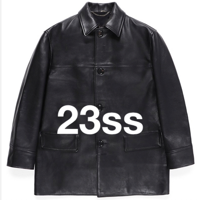 WACKO MARIA - 23ss WACKO MARIA LEATHER CAR COAT M 1の通販 by 天国2
