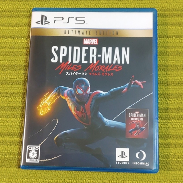 スパイダーマン：マイルズ・モラレス　PS5 エンタメ/ホビーのゲームソフト/ゲーム機本体(家庭用ゲームソフト)の商品写真