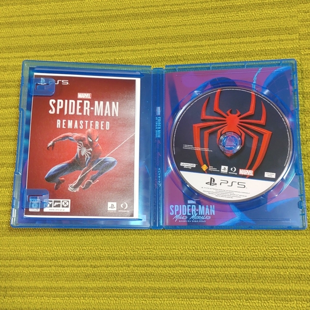 スパイダーマン：マイルズ・モラレス　PS5 エンタメ/ホビーのゲームソフト/ゲーム機本体(家庭用ゲームソフト)の商品写真