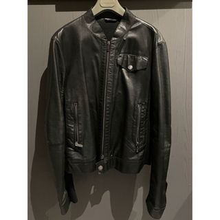 美品⭐️ワケあり破格❗️EMPORIO ARMANI  一枚革　レザージャケット