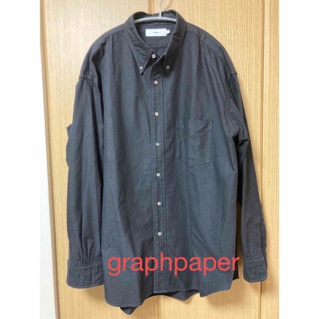 Graphpaper OXFORD L/S B.D BOX SHIRTS