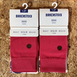 ビルケンシュトック(BIRKENSTOCK)のBIRKENSTOCK WOMEN SOCKS 靴下 ソックス 2足組 2P(ソックス)