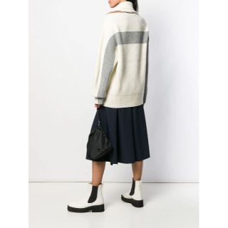 サカイ(sacai)の入手困難★sacaiサカイ★定7万コレクションラインジッパー付ニットセーター(ニット/セーター)