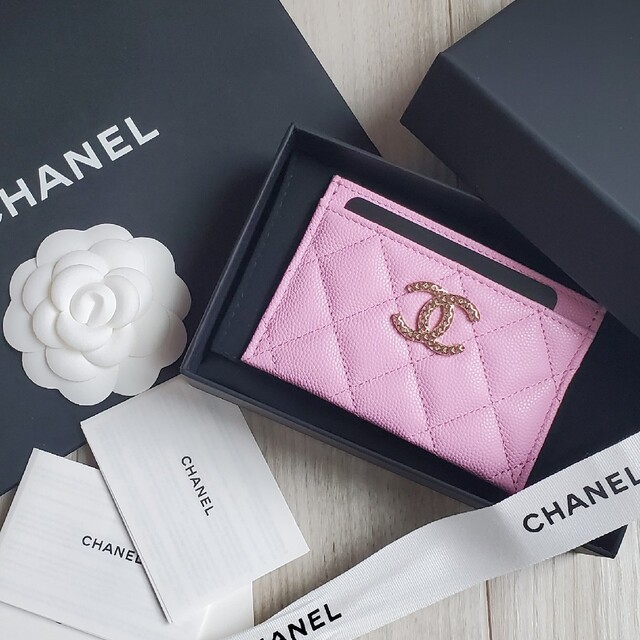 正規 CCマーク カードケース シャネル - CHANEL マトラッセ 23P新品未