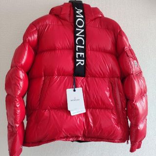 モンクレール(MONCLER)の新品   Moncler モンクレール Maury ４サイズ  レッド(ダウンジャケット)