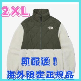 ザノースフェイス(THE NORTH FACE)の【新品】THE NORTH FACE フリースアノラック ２XL(ブルゾン)