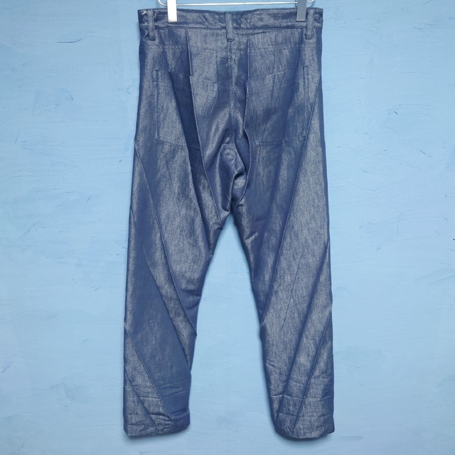 issey miyake men 20ss プリーツ デニム パンツ ジーンズ - デニム