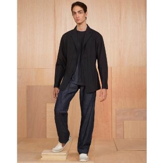 イッセイミヤケメン(ISSEY MIYAKE MEN)のissey miyake men 20ss プリーツ　デニム　パンツ　ジーンズ(デニム/ジーンズ)